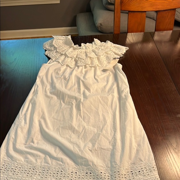 Rebecca Taylor Dresses & Skirts - Rebecca Taylor White Ruffled Dress